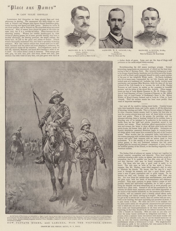 Hogyan nyerte el Byrne közlegény, a 21. Lancers a Victoria Cross-t alkotó: William T. Maud