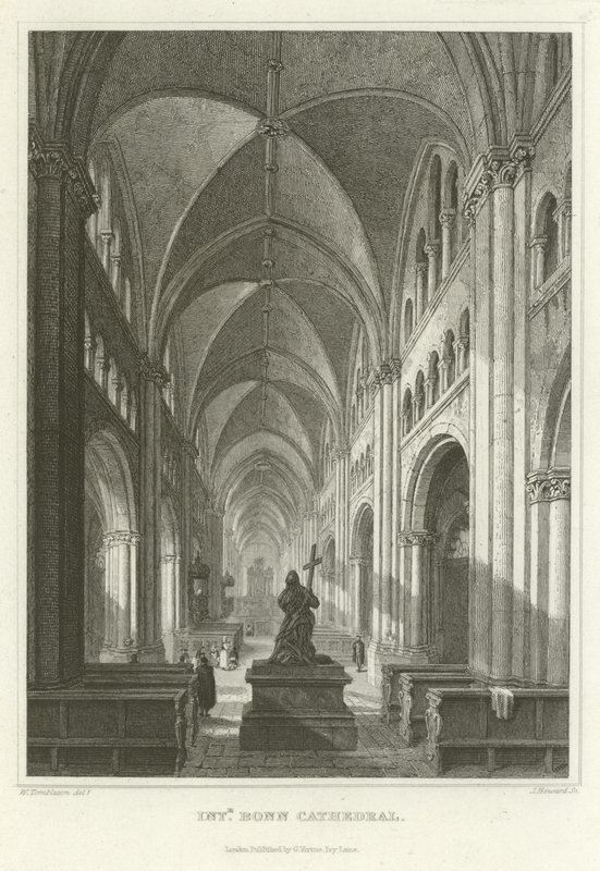 Belső bonni katedrális alkotó: William Tombleson