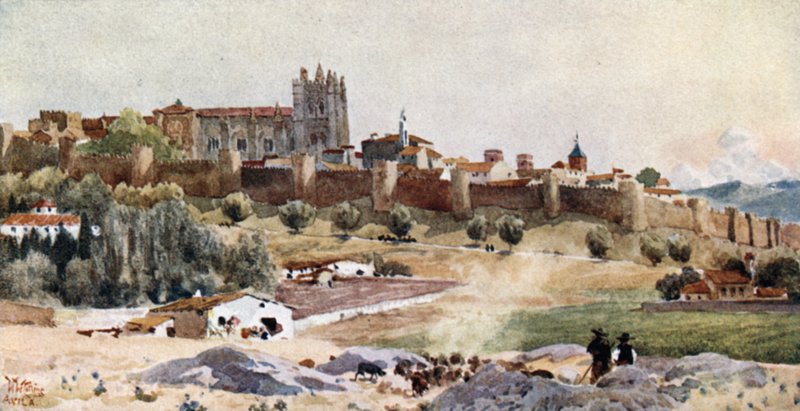 Avila (színes litó) alkotó: William Wiehe Collins