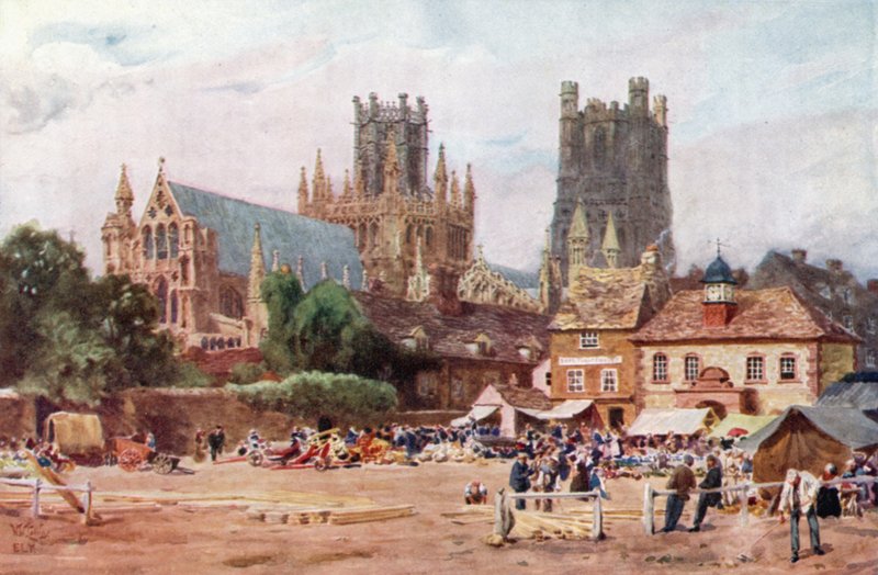 Ely, a piactér (színes litó) alkotó: William Wiehe Collins