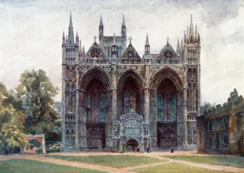 Peterborough, a nyugati front (színes litó) alkotó: William Wiehe Collins