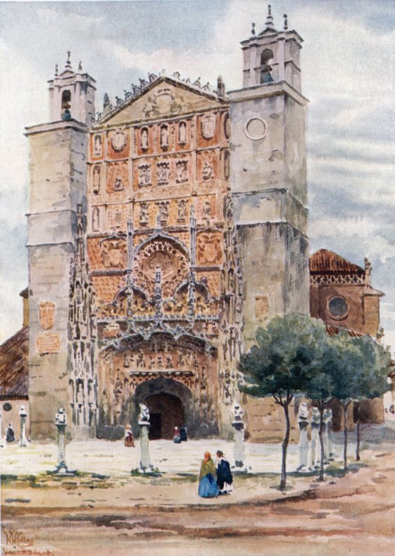 Valladolid, St. Paul (színes fotó) alkotó: William Wiehe Collins