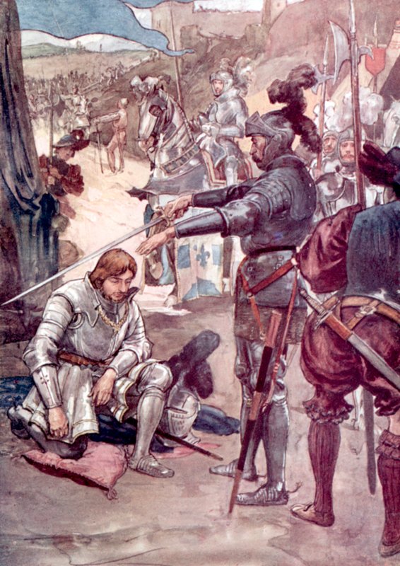 I. Ferenc király és Bayard Chevalier alkotó: William after Rainey
