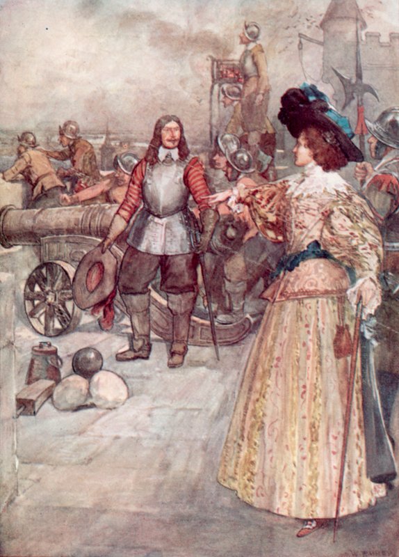 Mademoiselle De Montpensier lövi az ágyút alkotó: William after Rainey