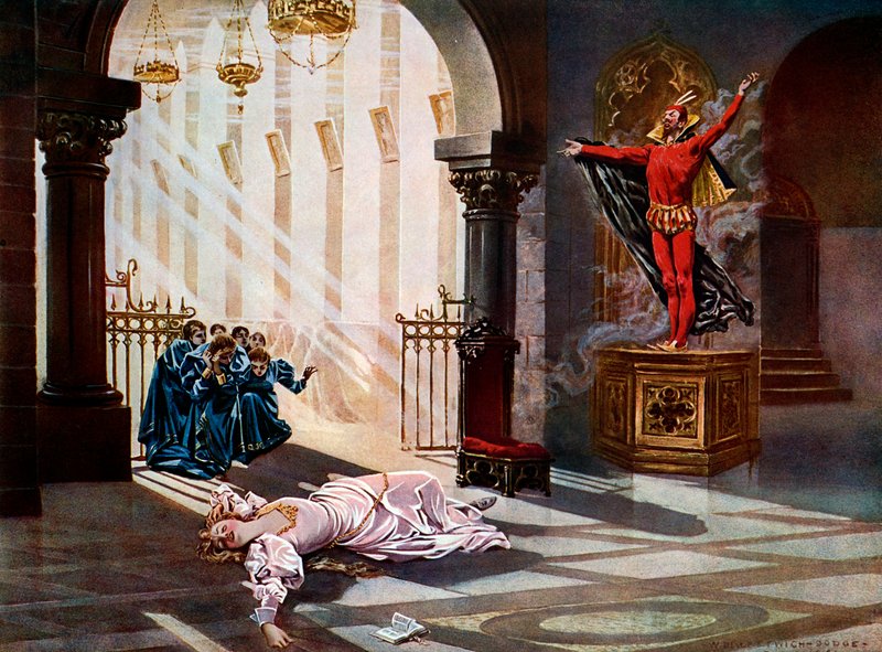 Faust, IV. felvonás jelenet v alkotó: William de Leftwich Dodge