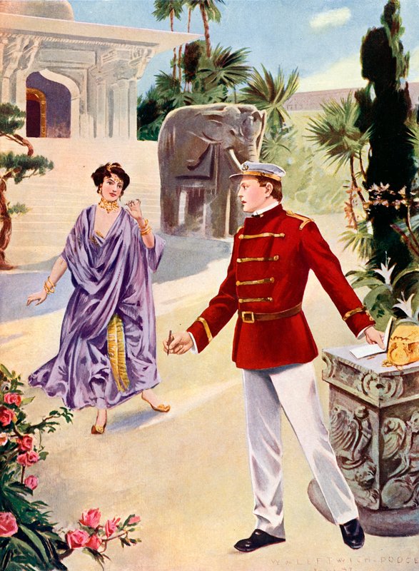 Lakme, I. felvonás x jelenet alkotó: William de Leftwich Dodge