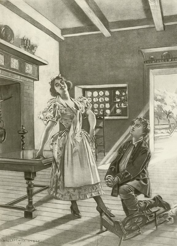 Marta, III. felvonás vi. jelenet (mélynyomás) alkotó: William de Leftwich Dodge