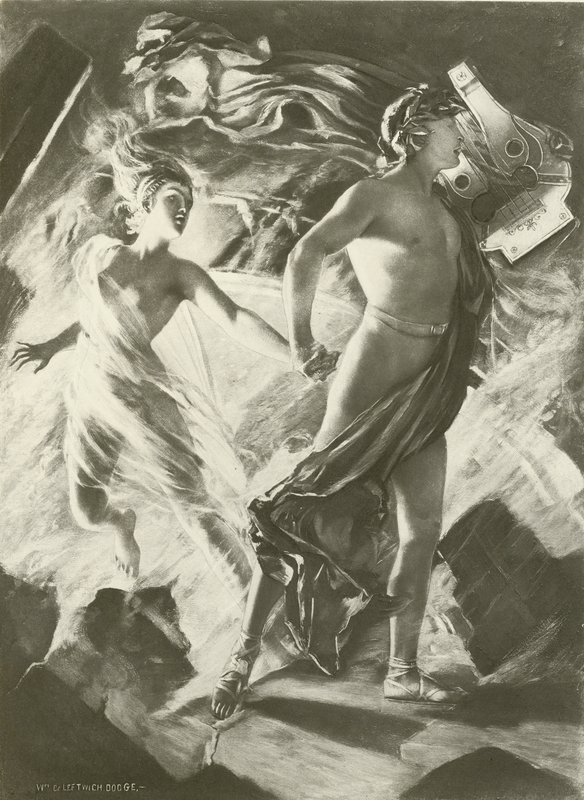 Orpheus és Eurydice, IV. felvonás i. jelenet (mélynyomás) alkotó: William de Leftwich Dodge