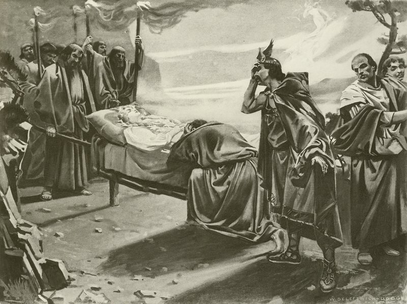 Tannhauser, III. felvonás utolsó jelenet (metszet) alkotó: William de Leftwich Dodge