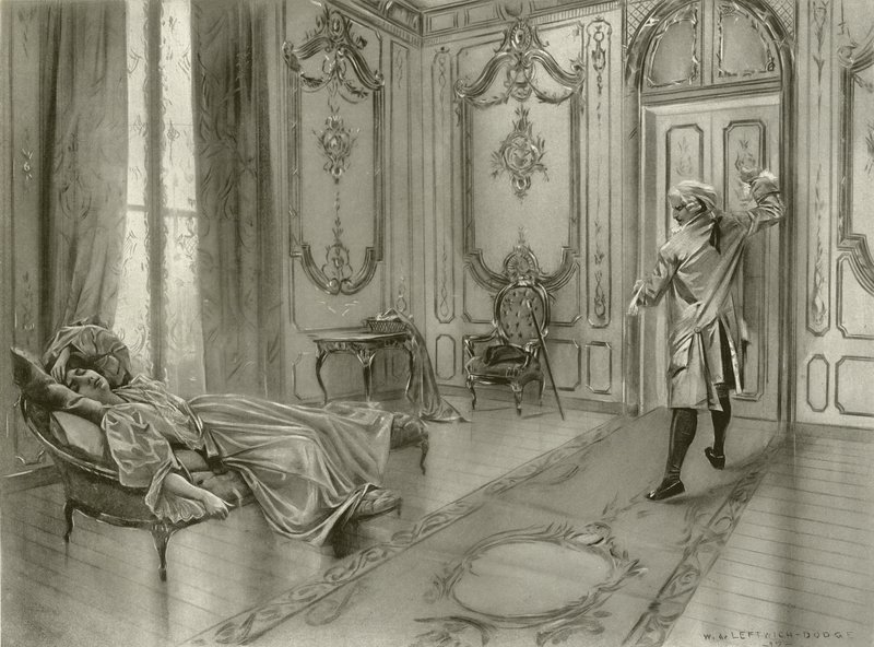 Figaro házassága, I. felvonás IX. jelenet (mélynyomás) alkotó: William de Leftwich Dodge