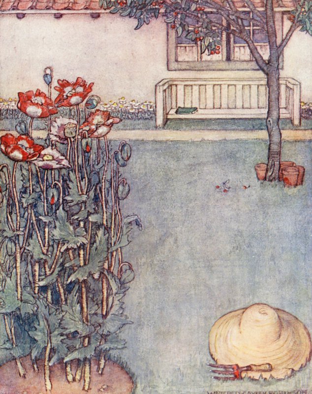Kertészeti gyermekkönyv: (színes litográfia) alkotó: Winifred Cayley Robinson