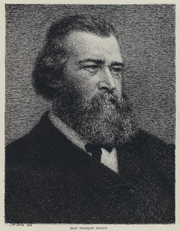 Jean Francois Millet francia festő (litho) alkotó: Wyatt Eaton