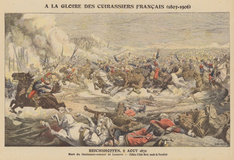 A francia Cuirassiers dicsőségére (1803-1906) alkotó: after Aime Nicolas Morot