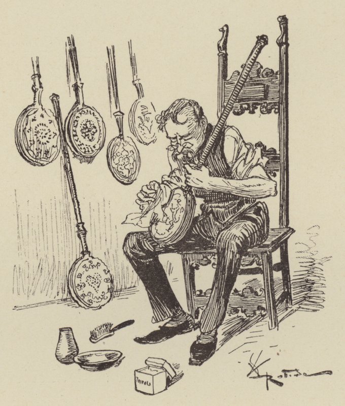 Ágytálak alkotó: after Albert Robida