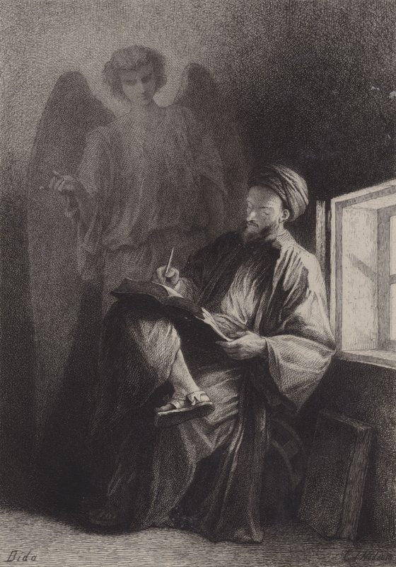 Szent Máté alkotó: after Albert Robida