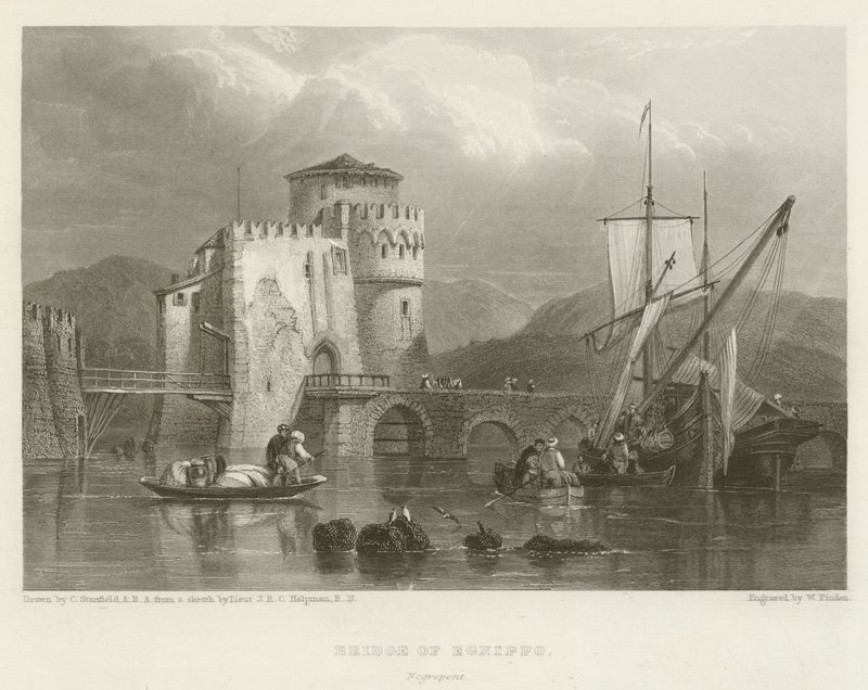 Egnippo hídja, Negropont alkotó: after C. Stanfield