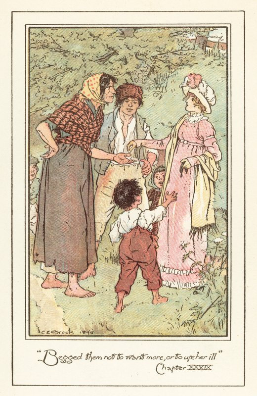 Illusztráció Jane Austens Emma számára alkotó: after Charles Edmund Brock