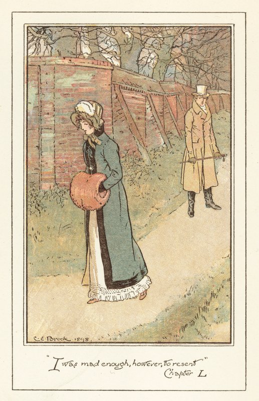 Illusztráció Jane Austens Emma számára alkotó: after Charles Edmund Brock