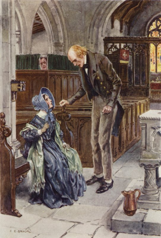 Illusztráció Martin Chuzzlewit számára alkotó: after Charles Edmund Brock