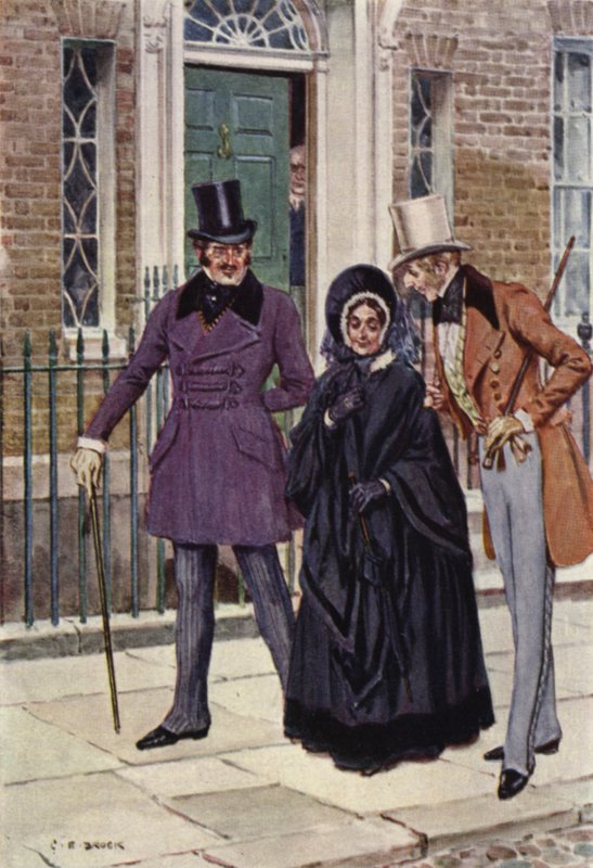Illusztráció Nicholas Nickleby számára alkotó: after Charles Edmund Brock