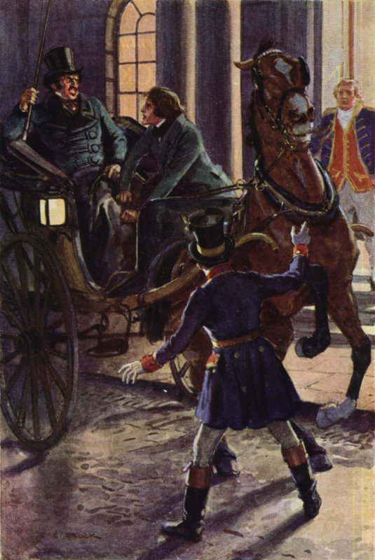 Illusztráció Nicholas Nickleby számára alkotó: after Charles Edmund Brock