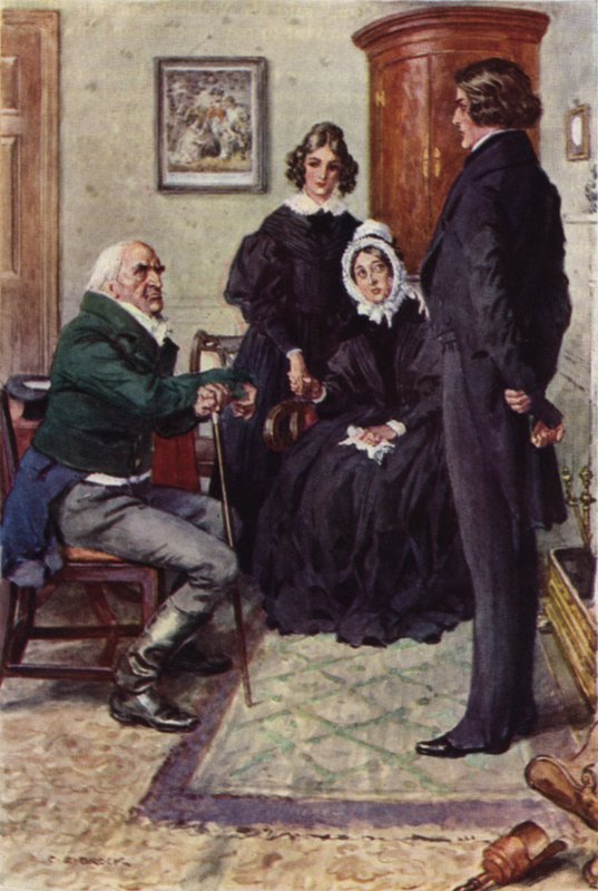 Illusztráció Nicholas Nickleby számára alkotó: after Charles Edmund Brock
