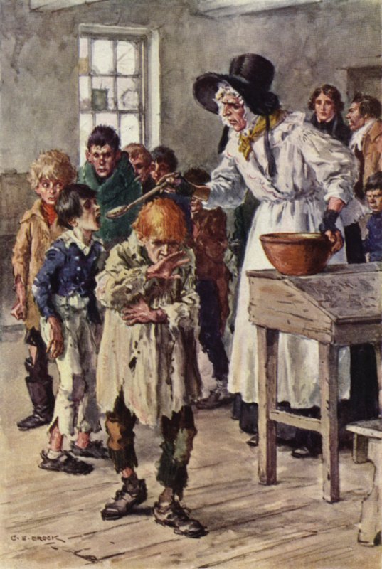 Illusztráció Nicholas Nickleby számára alkotó: after Charles Edmund Brock