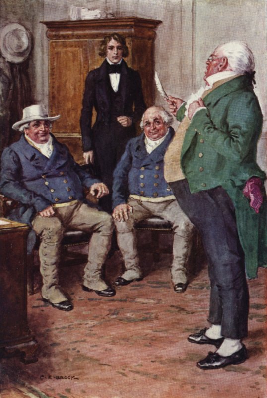 Illusztráció Nicholas Nickleby számára alkotó: after Charles Edmund Brock