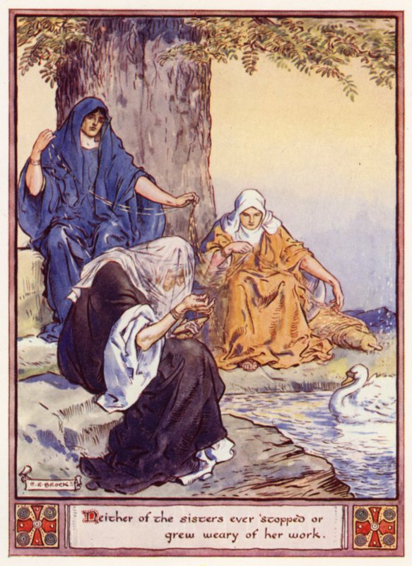 Egyik nővér sem hagyta abba a munkáját, és nem fáradt bele alkotó: after Charles Edmund Brock