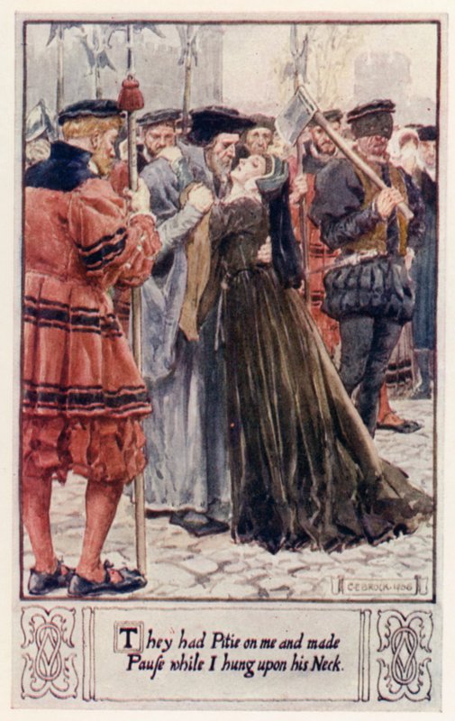 Rám szegték Pitie-t, és szünetet tartottak, míg én a nyakában lógtam alkotó: after Charles Edmund Brock