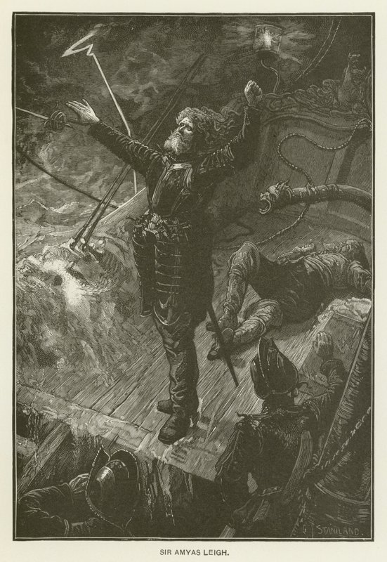 Sir Amyas Leigh alkotó: after Charles J. Staniland
