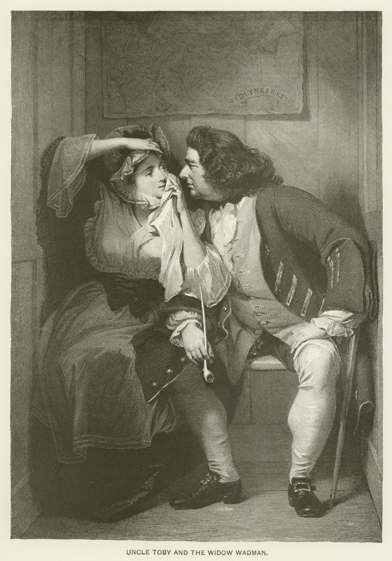 Toby bácsi és az özvegy Wadman alkotó: after Charles Robert Leslie