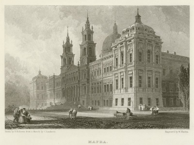 Mafra alkotó: after David Roberts