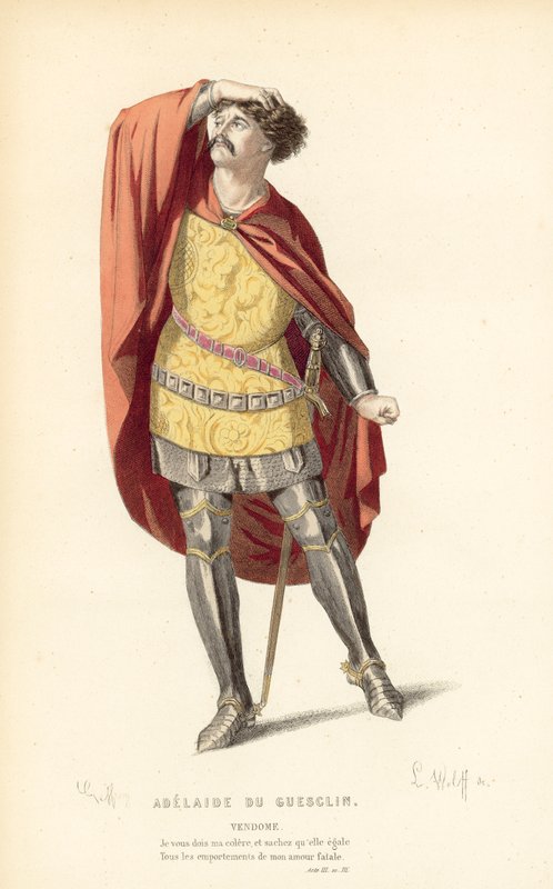 Adelaide Du Guesclin, Vendome alkotó: after Edmond A.F. Geffroy