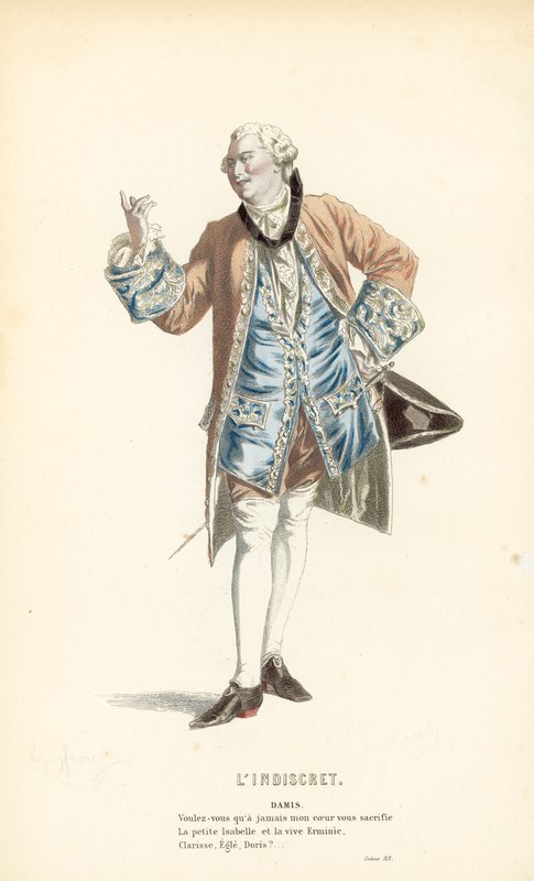 Diszkrét, Damis alkotó: after Edmond A.F. Geffroy