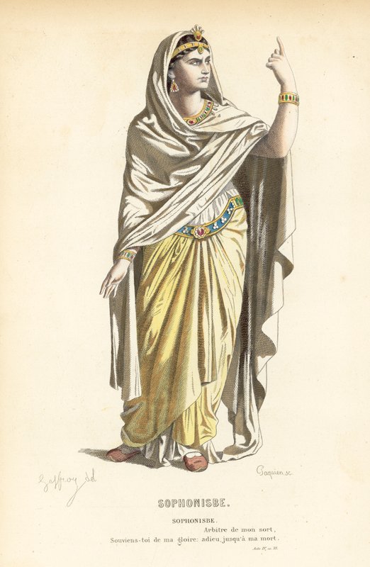 Sophonisbe alkotó: after Edmond A.F. Geffroy