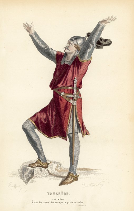 Tancred alkotó: after Edmond A.F. Geffroy