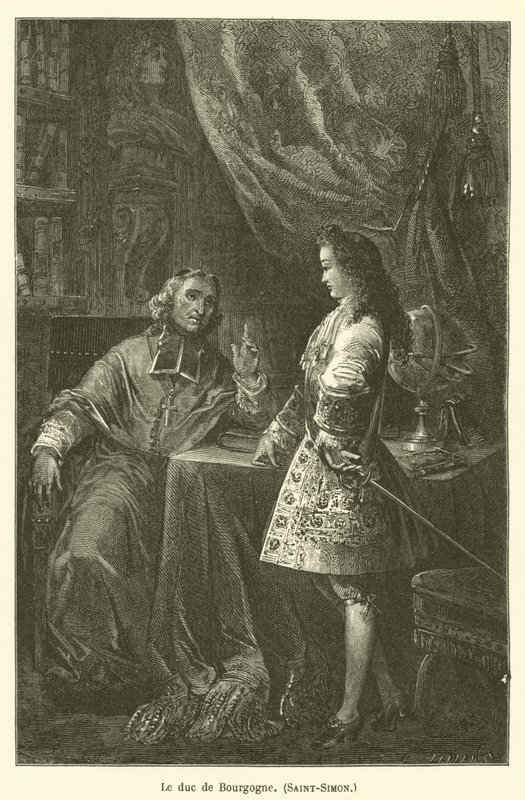 Burgundia hercege, Saint-Simon alkotó: after Emile Antoine Bayard