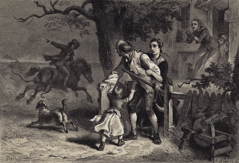 Fegyverbe hívás alkotó: after Felix Octavius Carr Darley