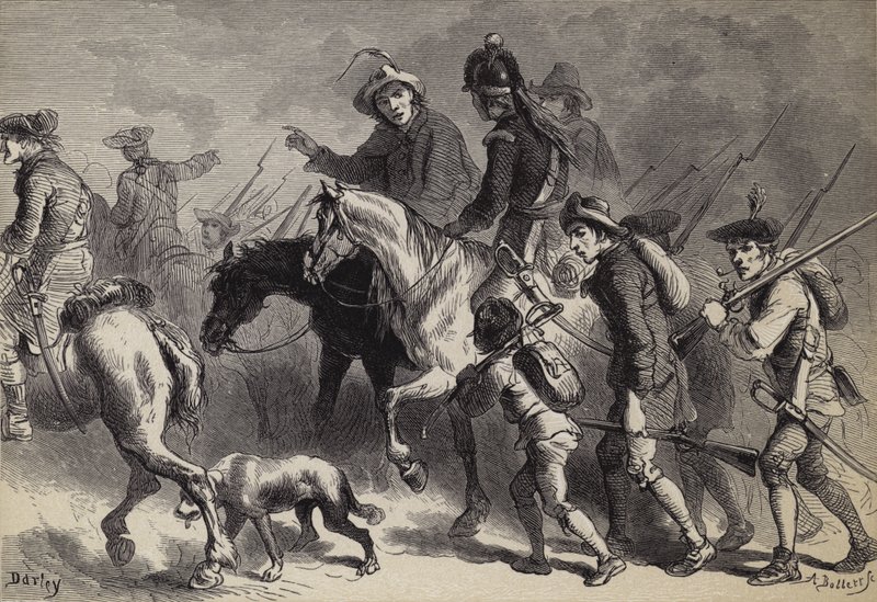 A New England Yeomanry felkelése alkotó: after Felix Octavius Carr Darley