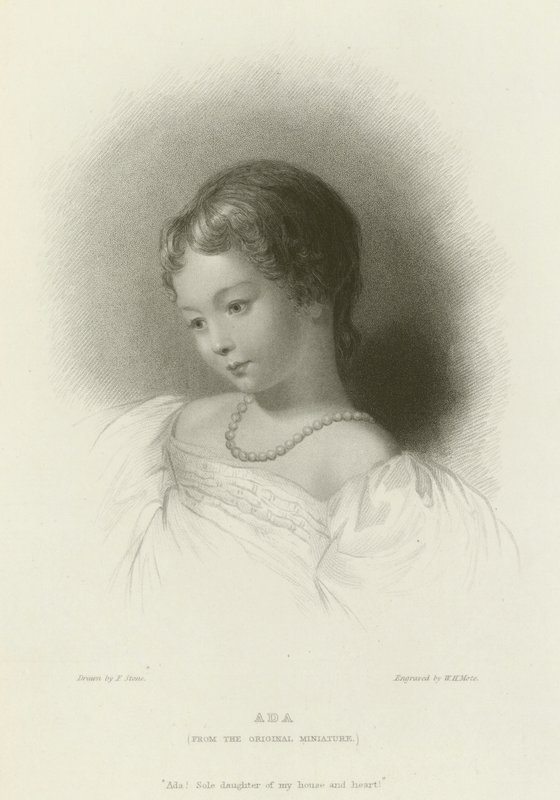 Ada Lovelace alkotó: after Frank Stone