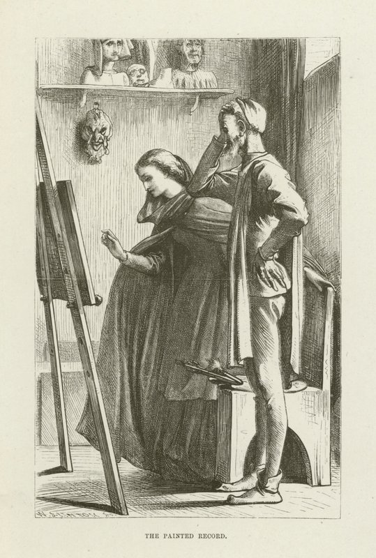 Illusztráció Romolához George Eliottól alkotó: after Frederic Leighton