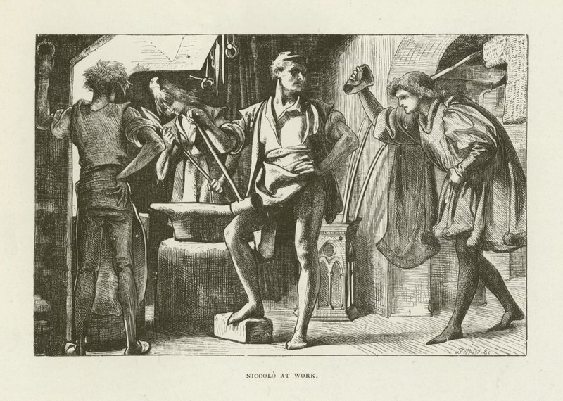 Illusztráció Romolához George Eliottól alkotó: after Frederic Leighton