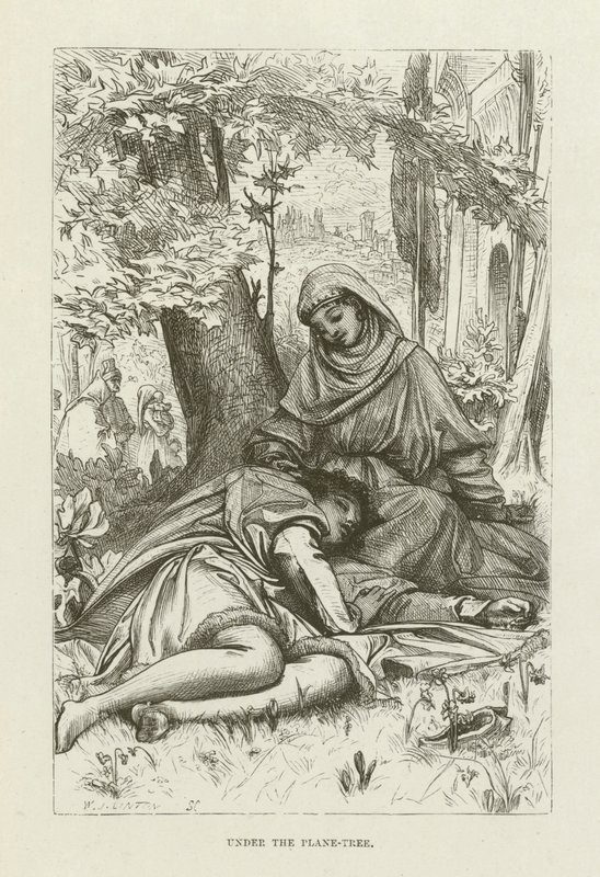 Illusztráció Romolához George Eliottól alkotó: after Frederic Leighton