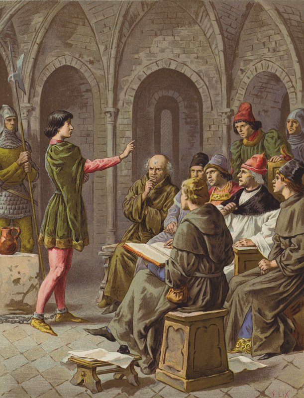 Le Proces (chromolitho) alkotó: after Frederic Theodore Lix
