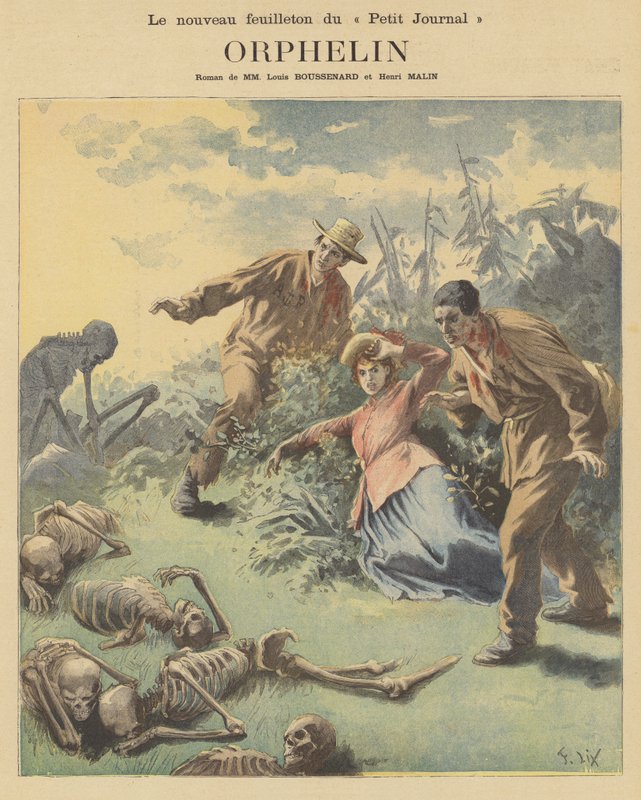 Orphelin (árva) alkotó: after Frederic Theodore Lix