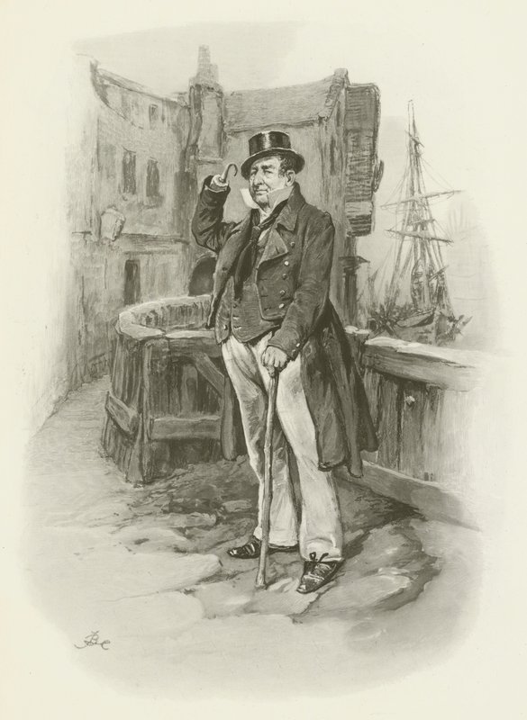 Cuttle kapitány alkotó: after Frederick Barnard