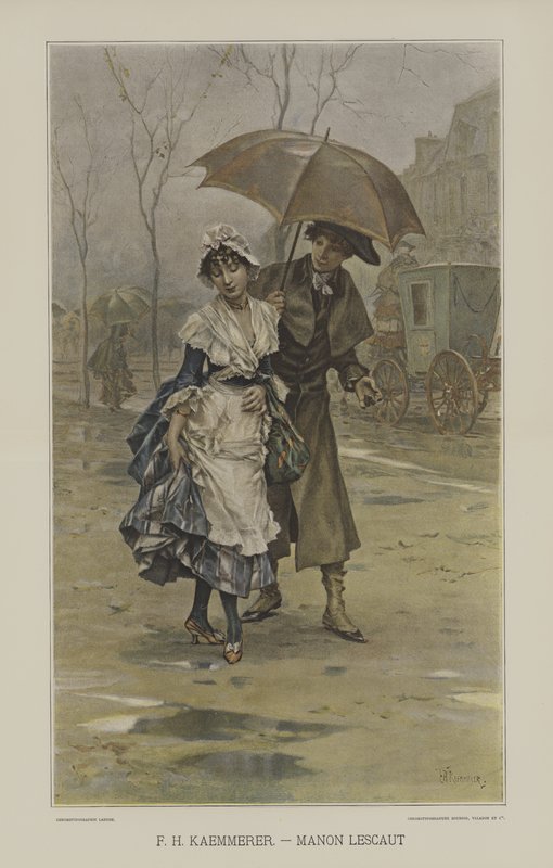 Manon Lescaut alkotó: after Frederik Hendrik Kaemmerer