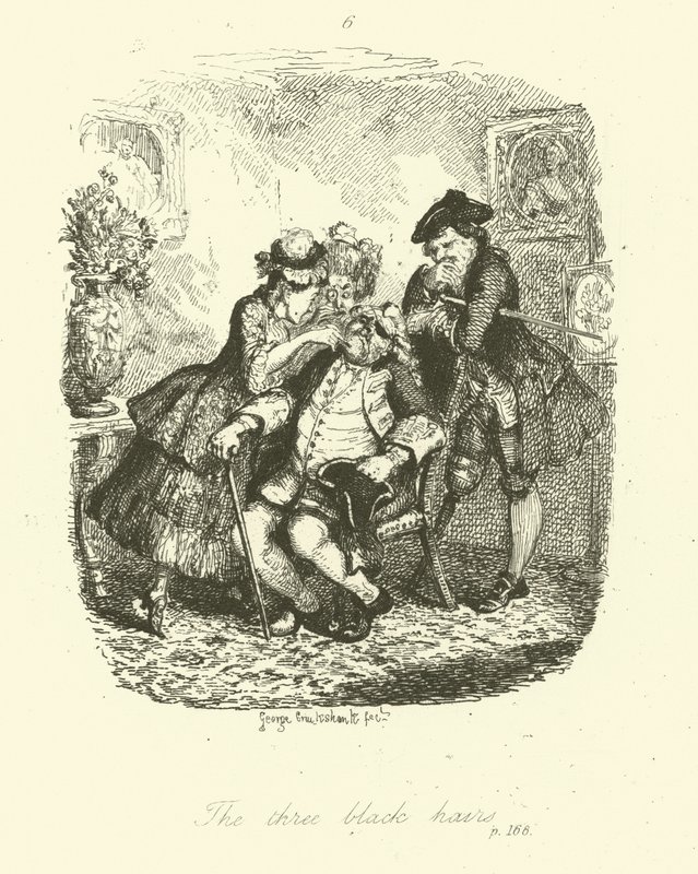 Illusztráció: Tobias Smollett Vándorsólyom páchoz alkotó: after George Cruikshank