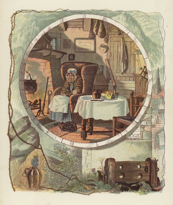 Illusztráció a Tam OShanterhez, Robert Burns alkotó: after George Cruikshank